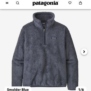 Patagonia Los Gatos fleece smolder blue